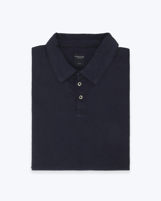 POLO DE MANGA LARGA DE JERSEY NAVY HOMEWARD