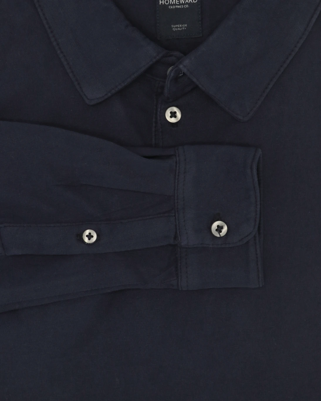 POLO DE MANGA LARGA DE JERSEY NAVY HOMEWARD