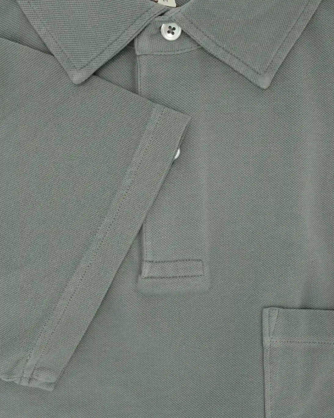 POLO DE PIQUÉ DE MANGA CORTA VERDE HARTFORD