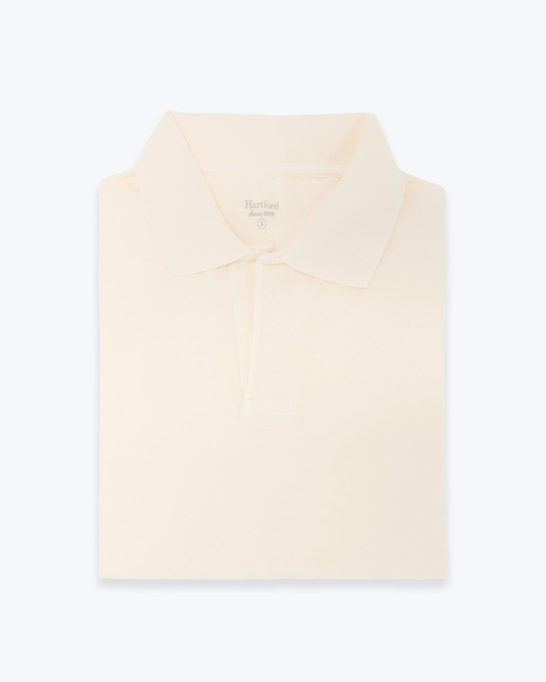 POLO DE JERSEY MANGA CORTA CREMA HARTFORD