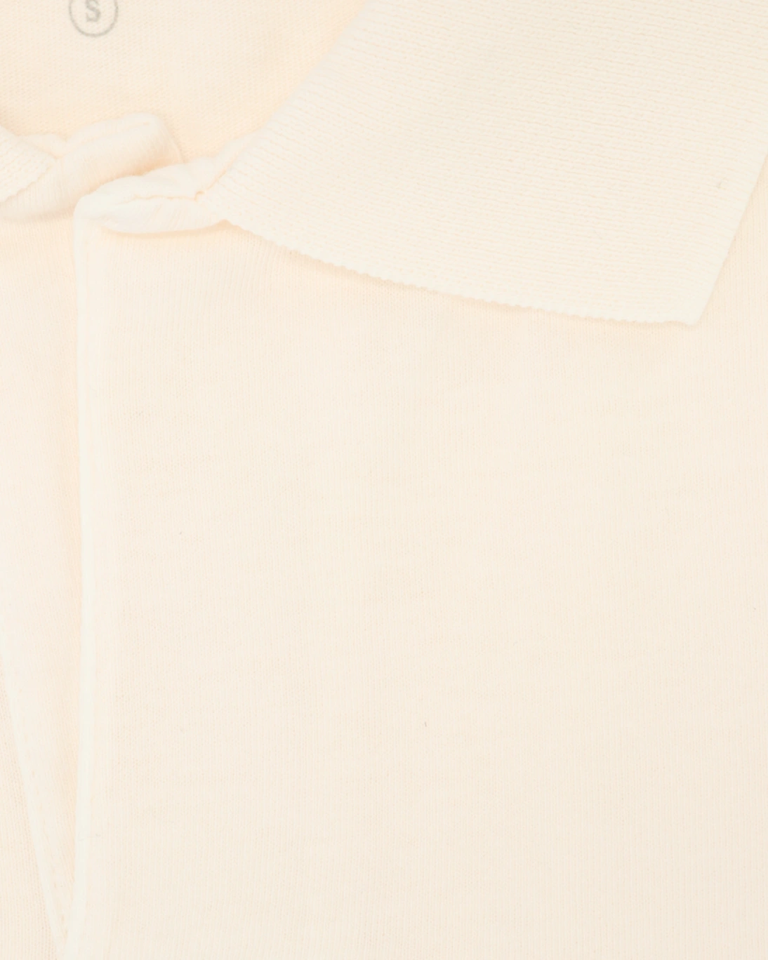 POLO DE JERSEY MANGA CORTA CREMA HARTFORD