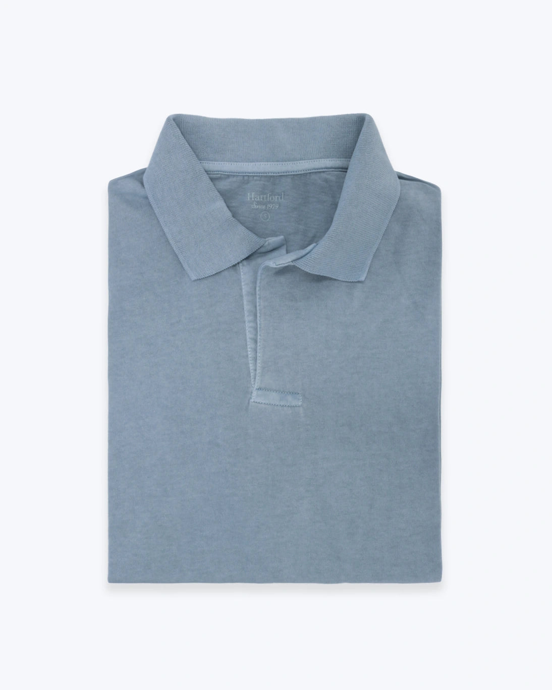 POLO DE JERSEY MANGA CORTA AZUL CLARO HARTFORD