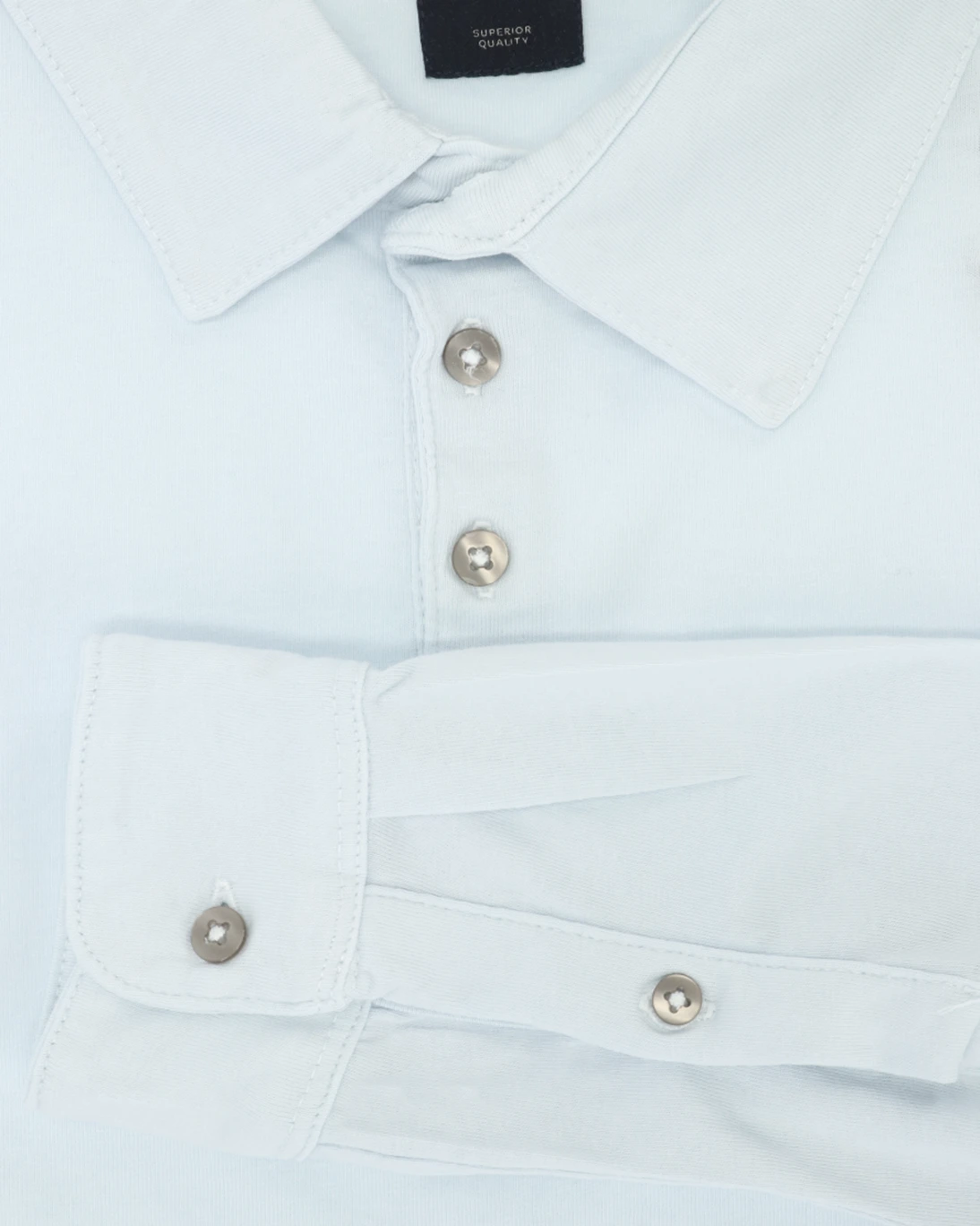 POLO JERSEY DE MANGA LARGA CELESTE HOMEWARD