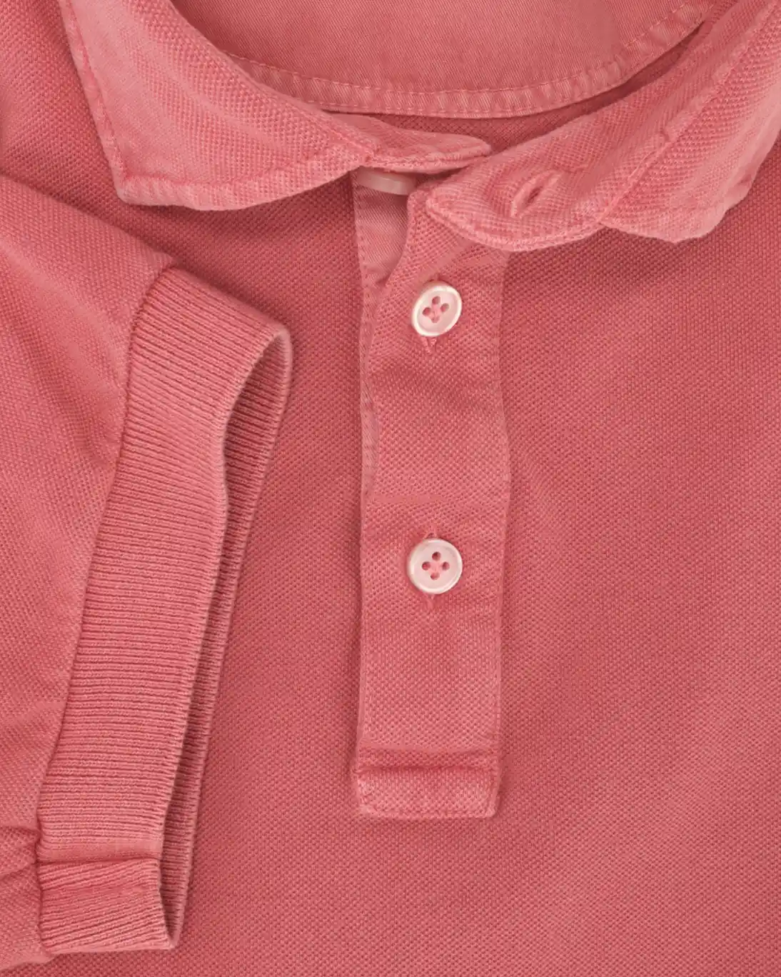 POLO DE MANGA CORTA PIQUÉ FRESA SONRISA
