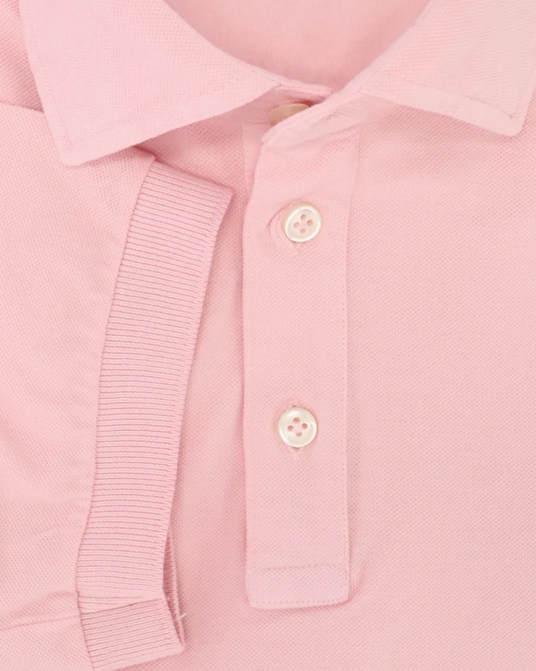 POLO DE MANGA CORTA DE PIQUÉ ROSA CLARO SONRISA