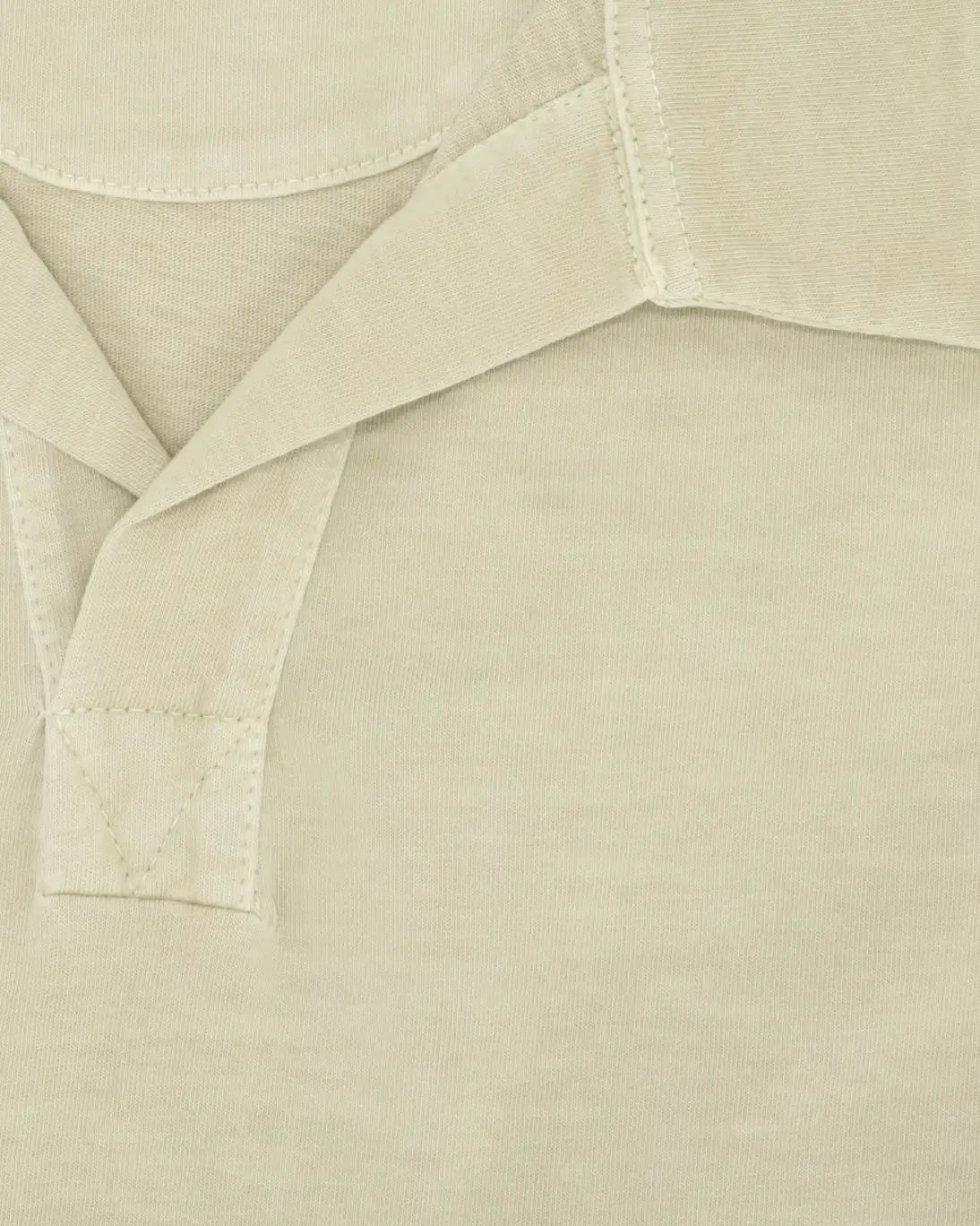 POLO DE JERSEY MANGA CORTA BEIGE TWAY