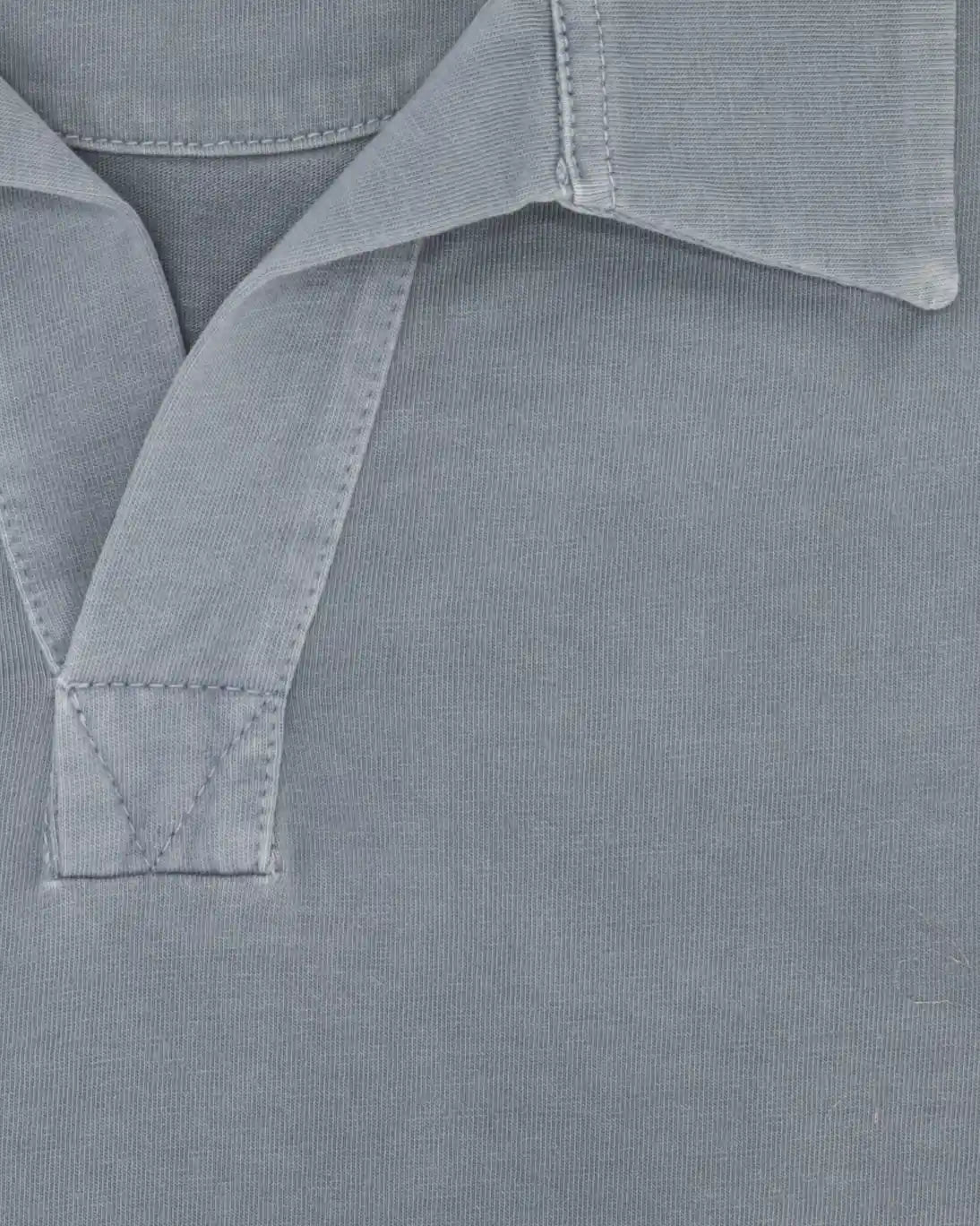 POLO DE JERSEY MANGA CORTA AZUL GRISÁCEO TWAY