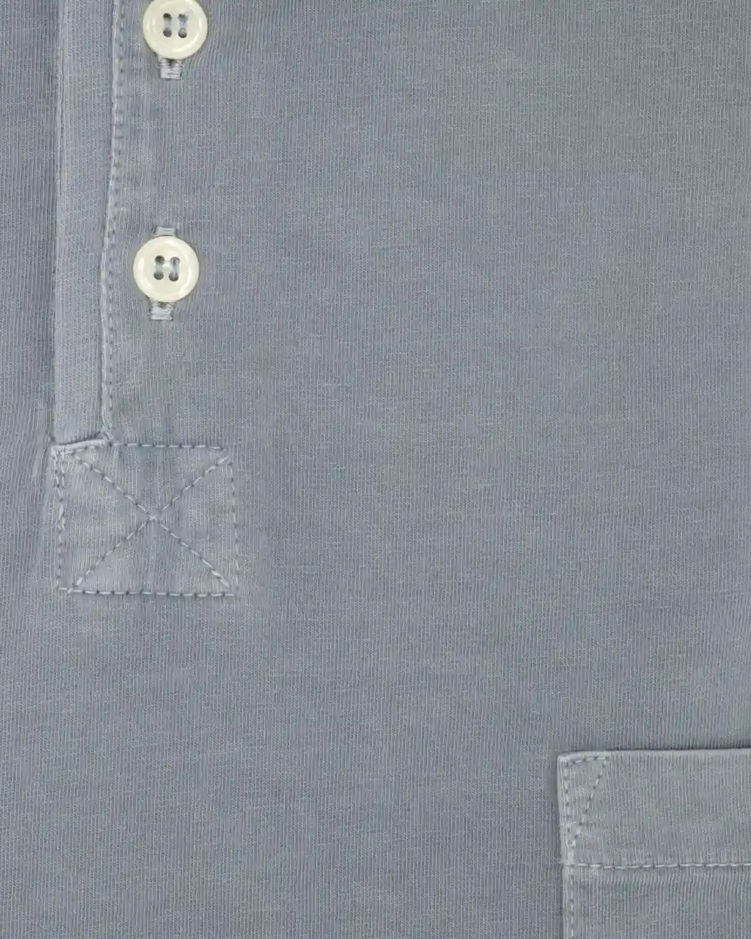 POLO DE MANGA LARGA JERSEY AZUL GRISÁCEO TWAY