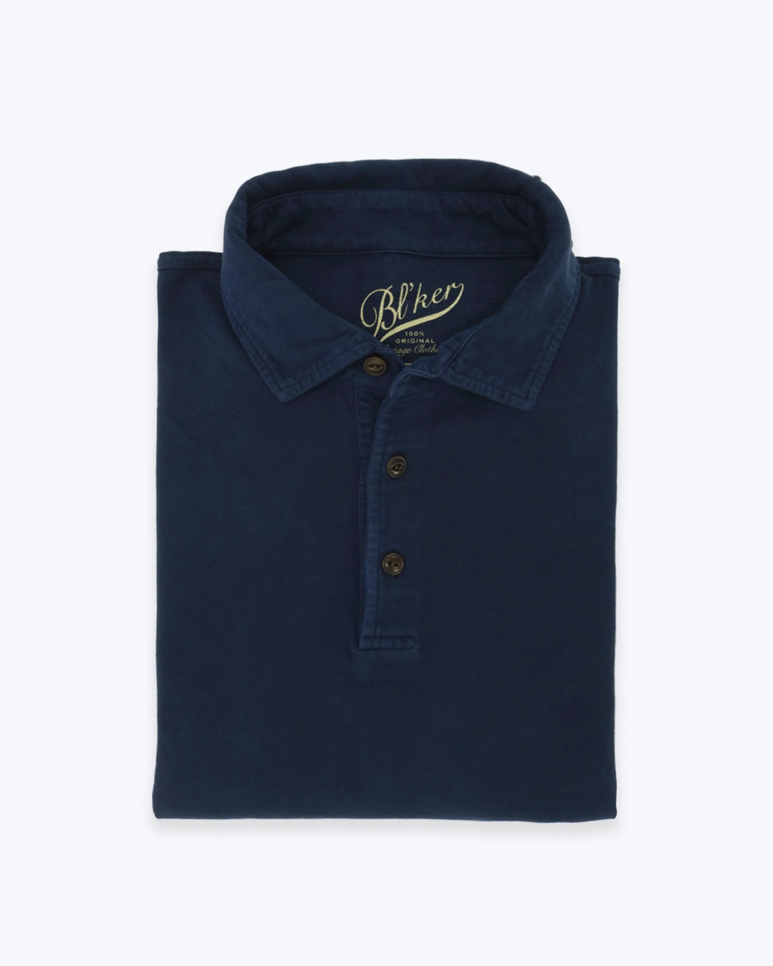 POLO MANGA LARGA NAVY BL’KER