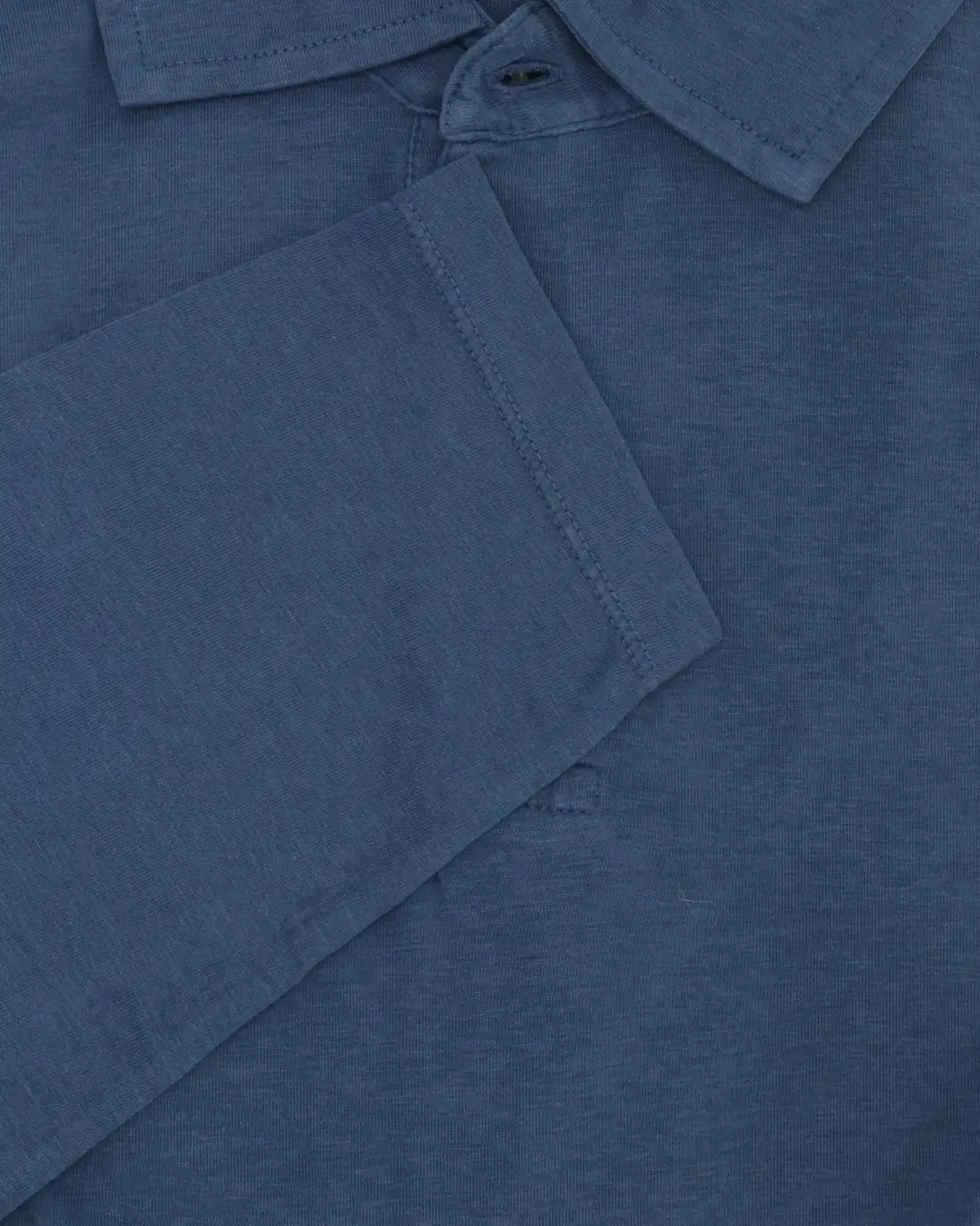 POLO DE MANGA LARGA AZUL HARTFORD