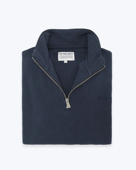 SWEAT-SHIRT BLEU MC2