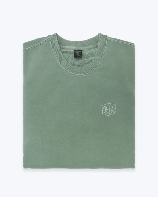 SWEAT-SHIRT VERT DEUS