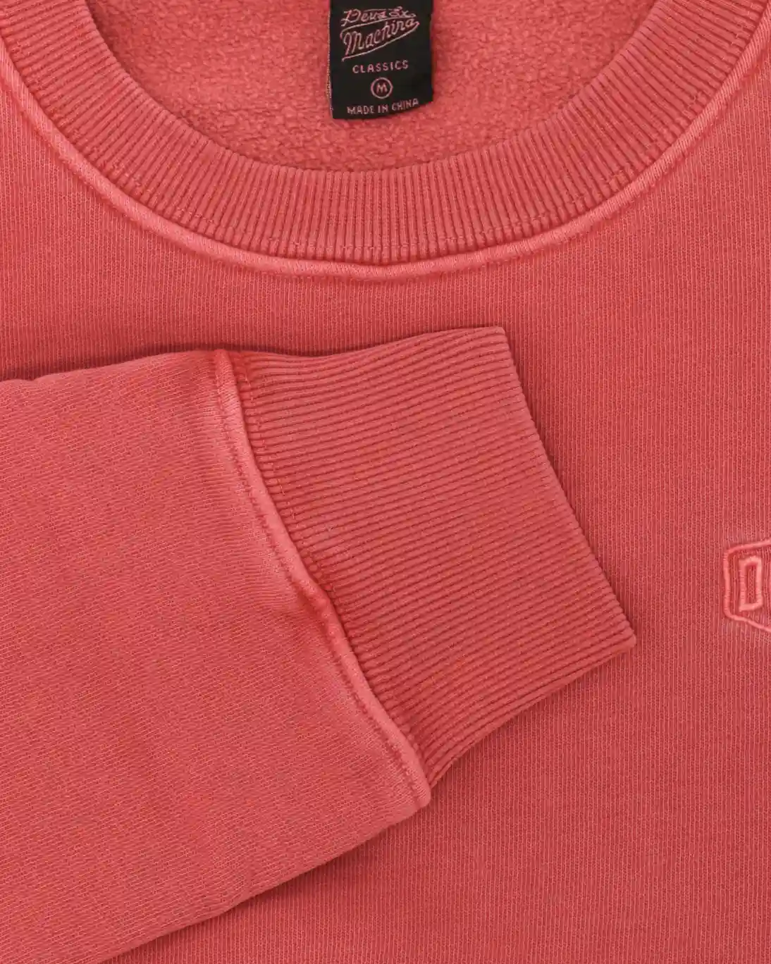 SUDADERA CON CUELLO REDONDO ROSA DEUS