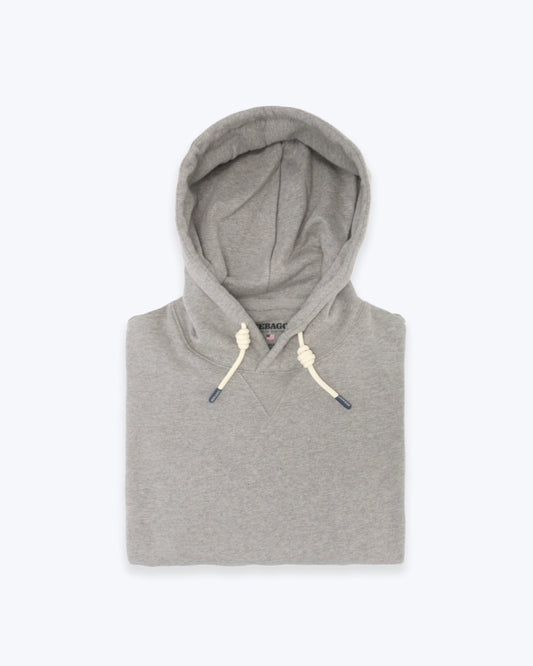 SUDADERA GRIS CLARO CON CAPUCHA SEBAGO