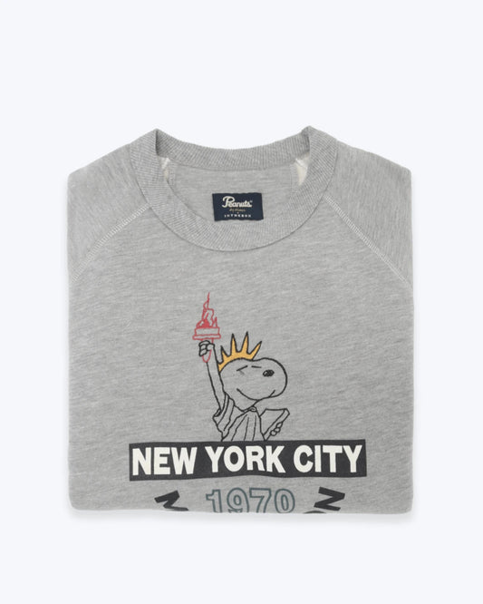 SUDADERA GRIS SNOOPY INTHEBOX