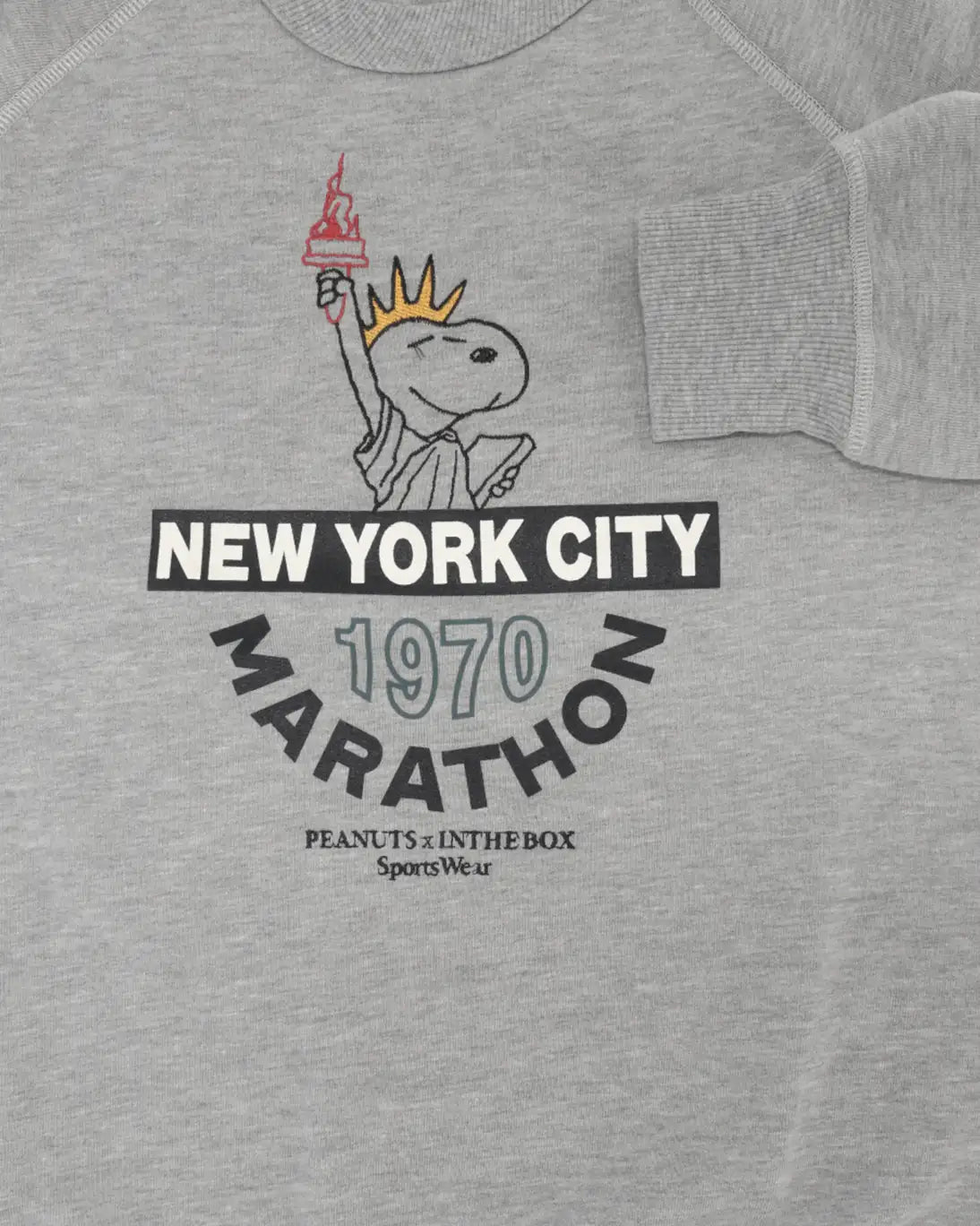 SUDADERA GRIS SNOOPY INTHEBOX