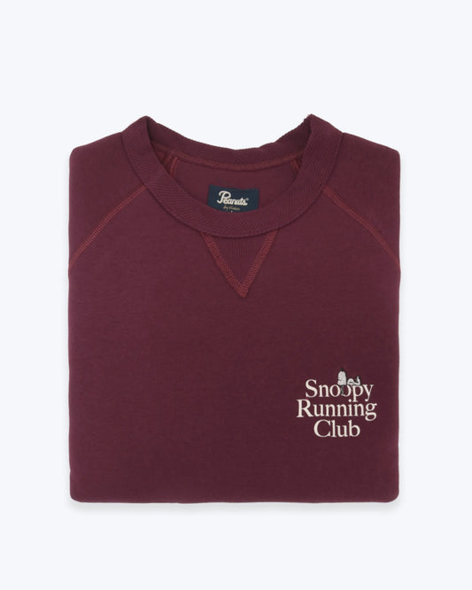 SUDADERA BURDEOS SNOOPY INTHEBOX