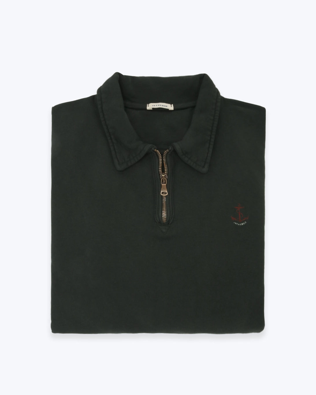 SUDADERA VERDE OSCURO INTHEBOX