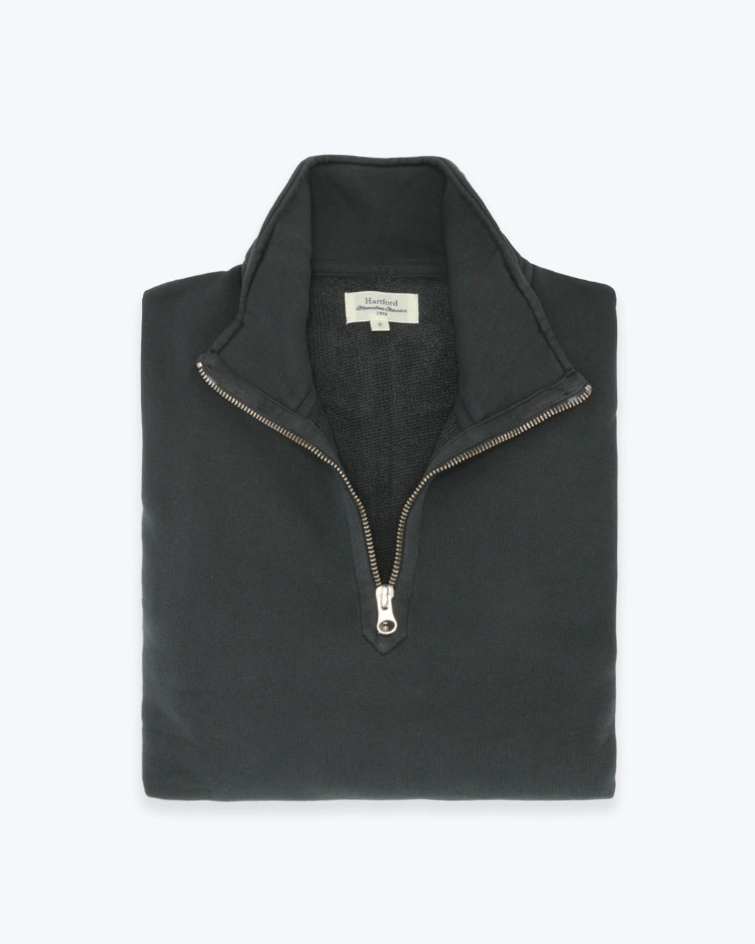SUDADERA HALF ZIP GRIS HARTFORD
