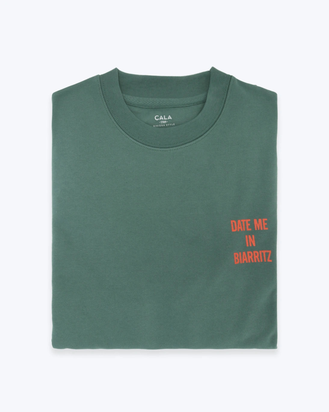 SUDADERA VERDE CALA 1789
