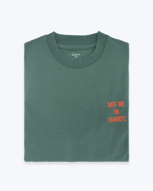 SUDADERA VERDE CALA 1789