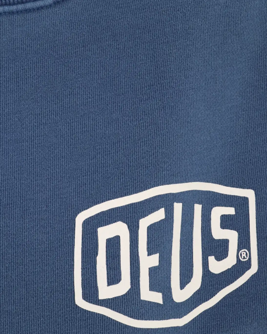 SUDADERA SHIELD AZUL DEUS