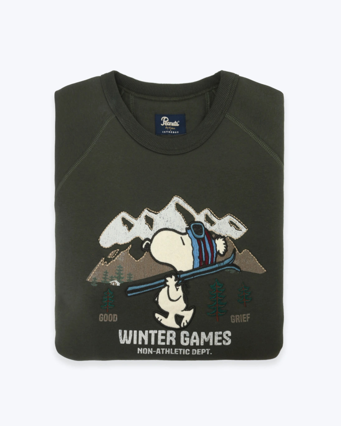 SUDADERA SNOOPY VERDE INTHEBOX