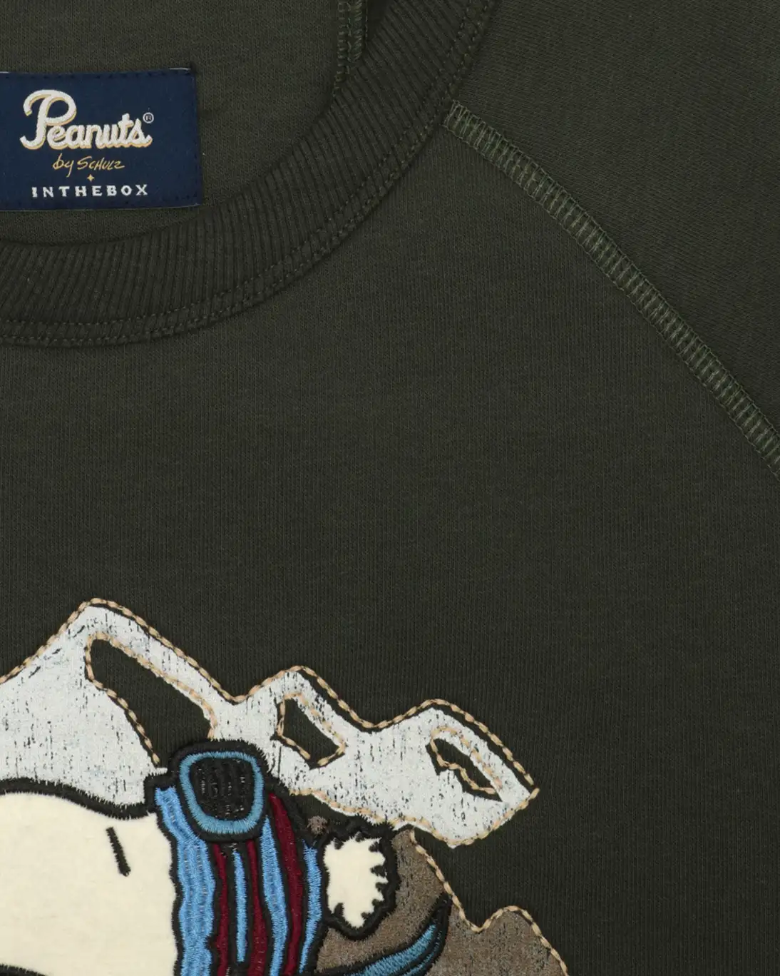 SUDADERA SNOOPY VERDE INTHEBOX