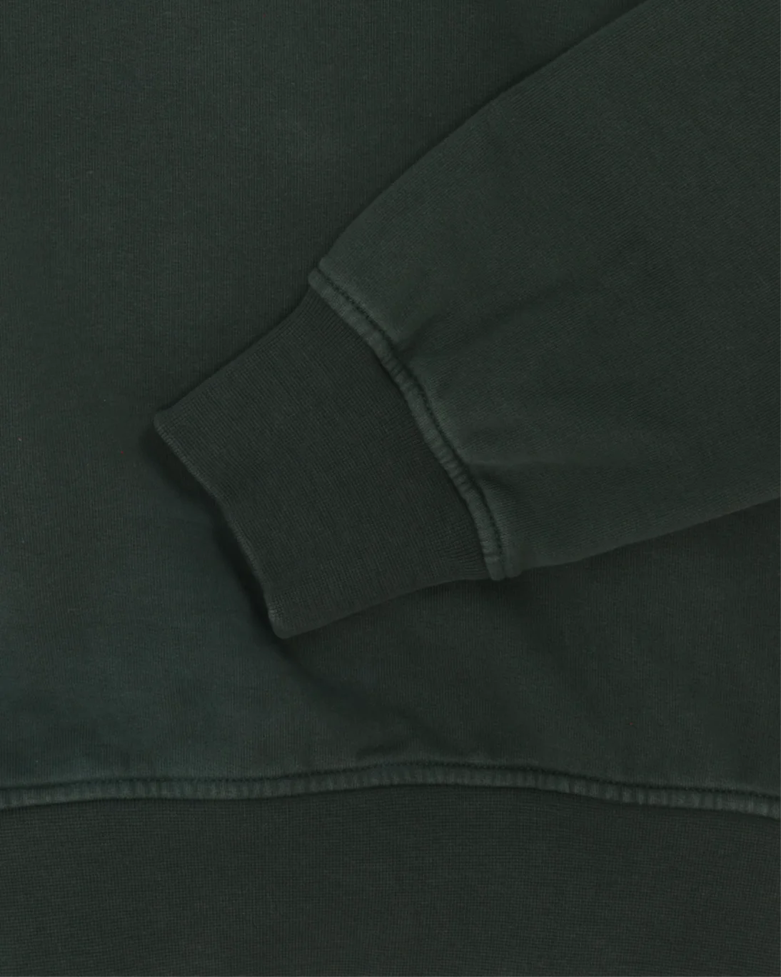 SUDADERA POLO CON CREMALLERA VERDE OSCURO INTHEBOX