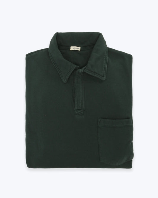 SUDADERA POLO VERDE OSCURO INTHEBOX