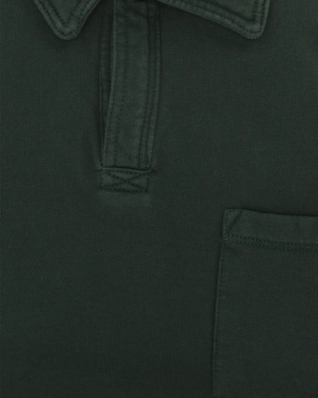 SUDADERA POLO VERDE OSCURO INTHEBOX