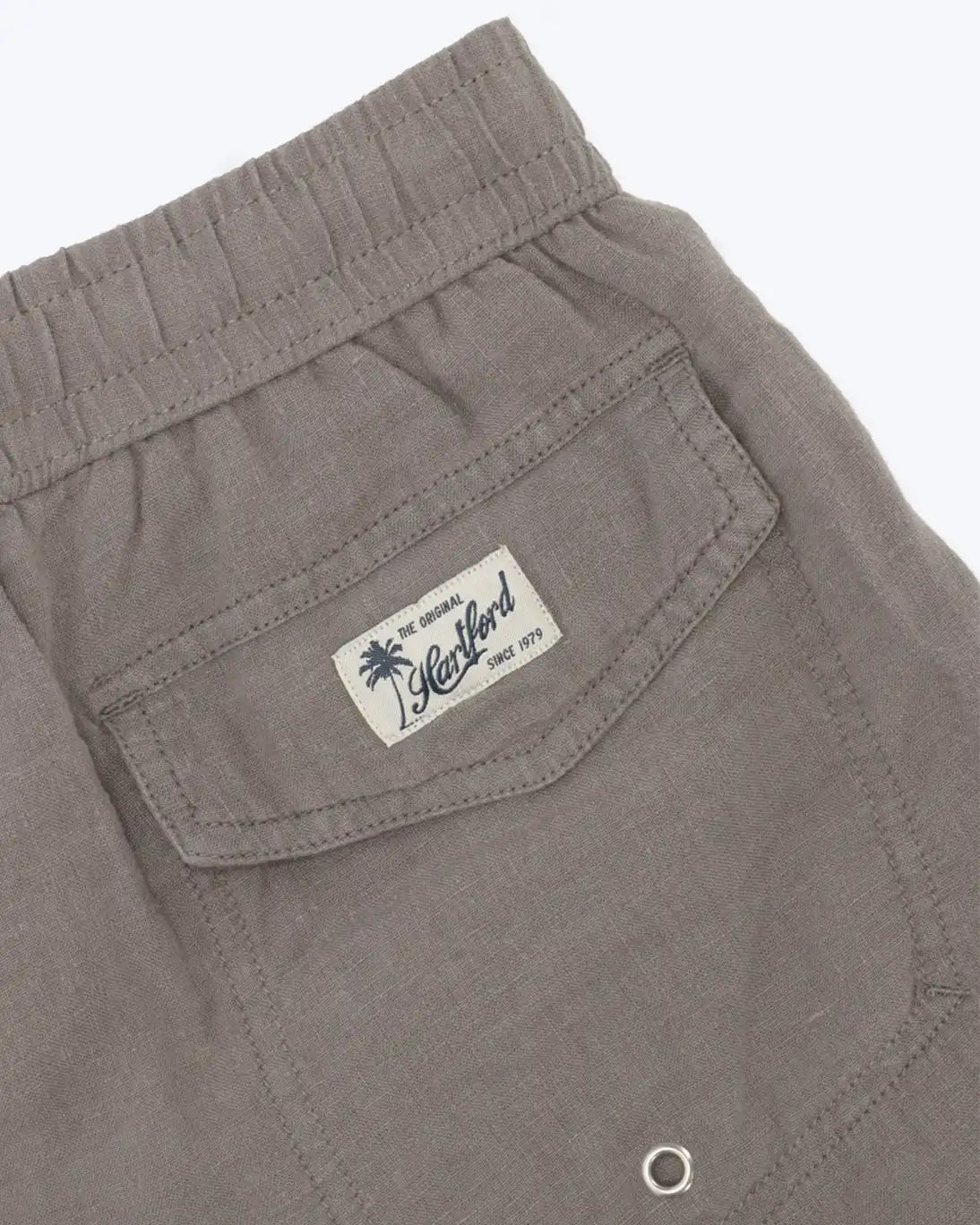 TRAJE DE BAÑO DE LINO GRIS HARTFORD