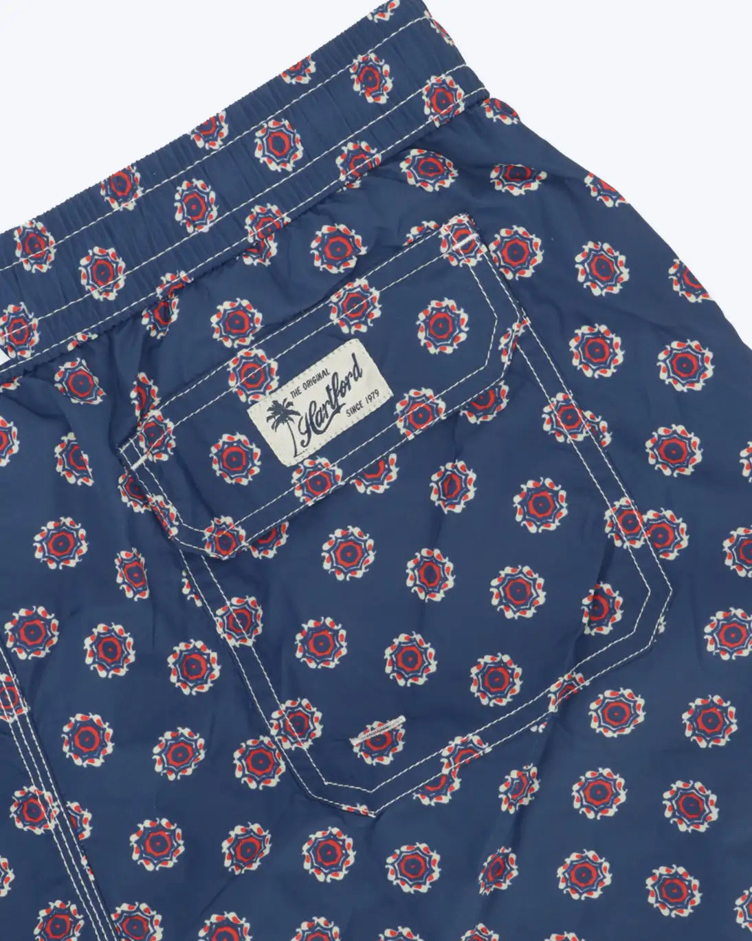 TRAJE DE BAÑO AZUL ESTAMPADO HARTFORD