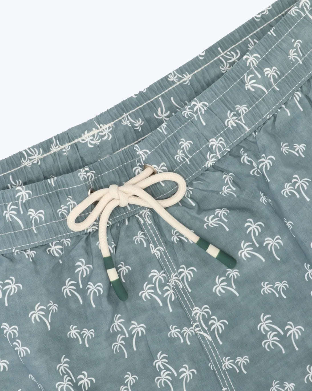 TRAJE DE BAÑO VERDE AGUA CON PALMERAS HARTFORD