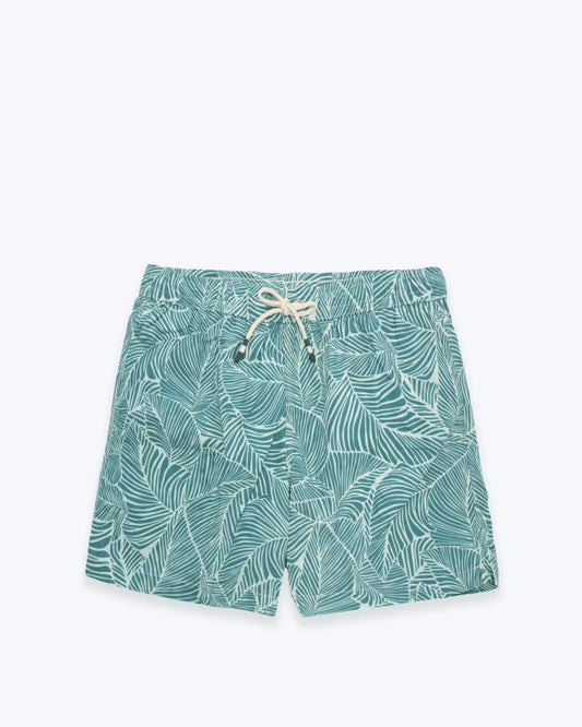 TRAJE DE BAÑO VERDE CON HOJAS HARTFORD