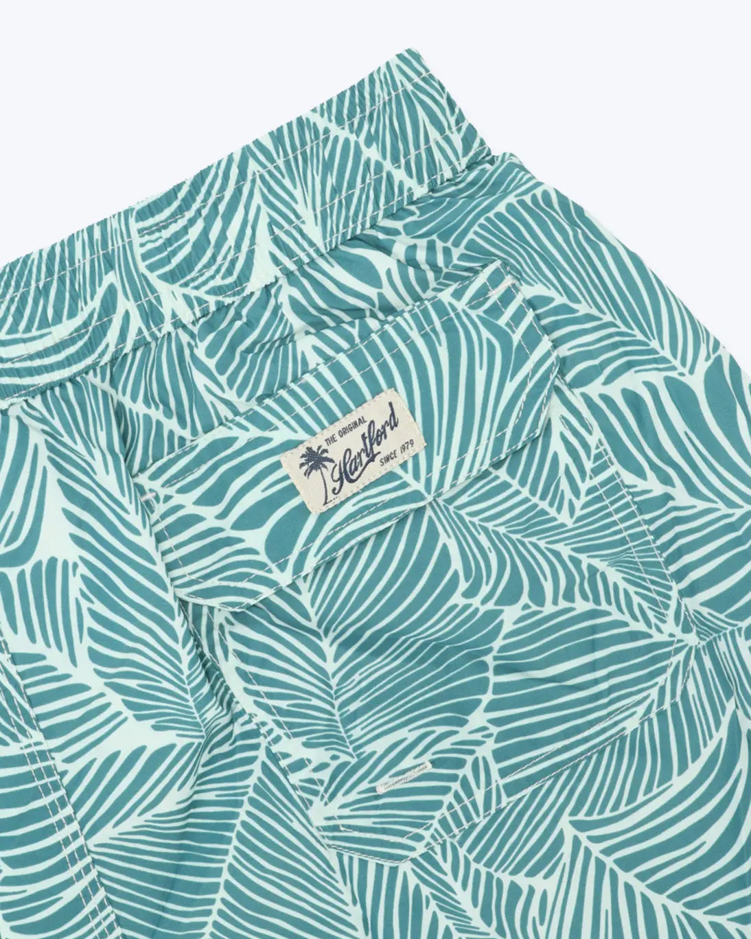 TRAJE DE BAÑO VERDE CON HOJAS HARTFORD