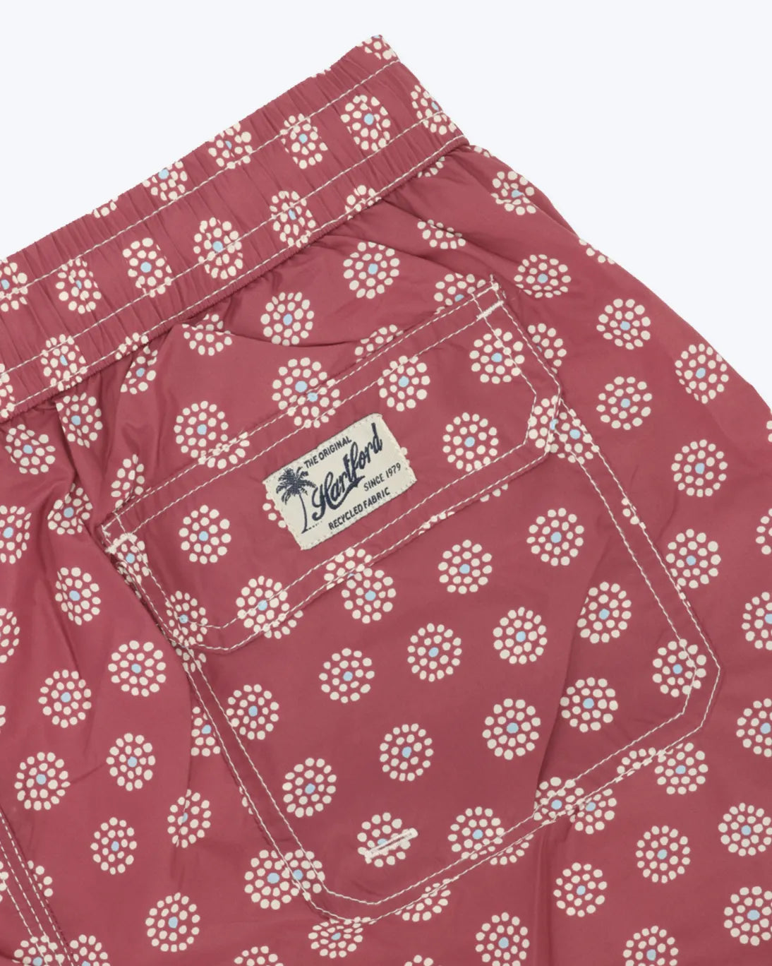TRAJE DE BAÑO VINO ESTAMPADO HARTFORD