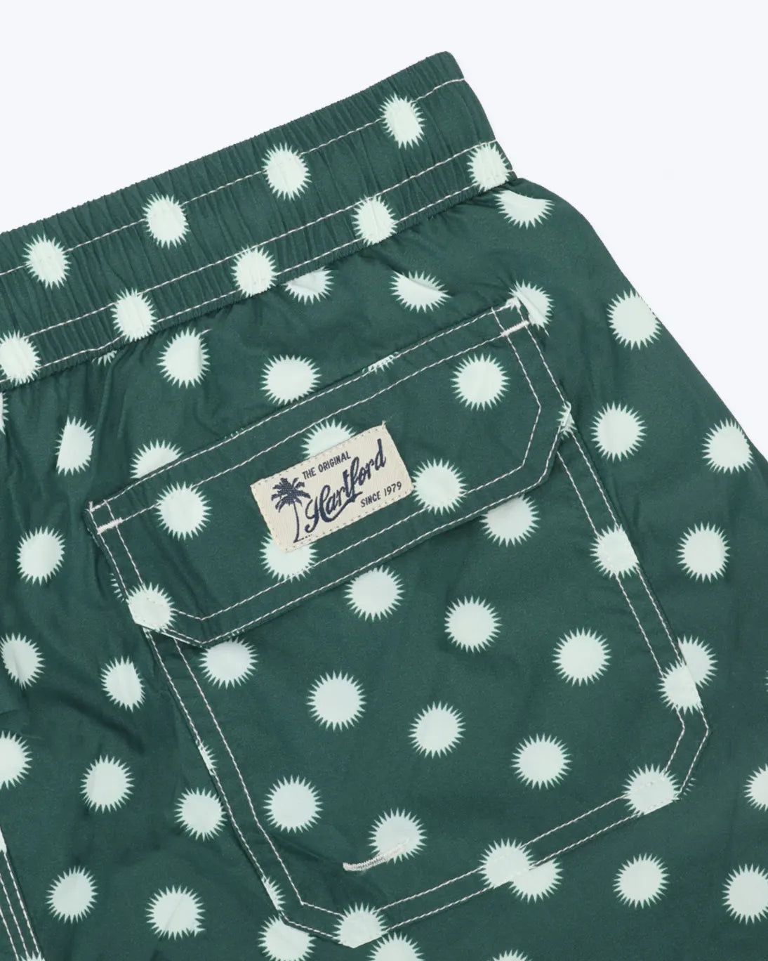 TRAJE DE BAÑO VERDE CON SOLES HARTFORD