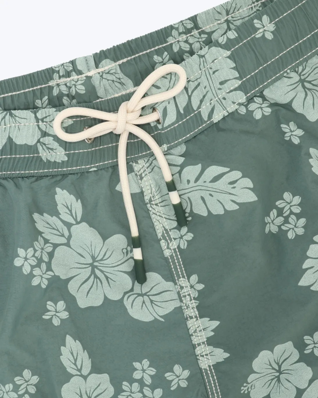 TRAJE DE BAÑO VERDE CON FLORES HARTFORD