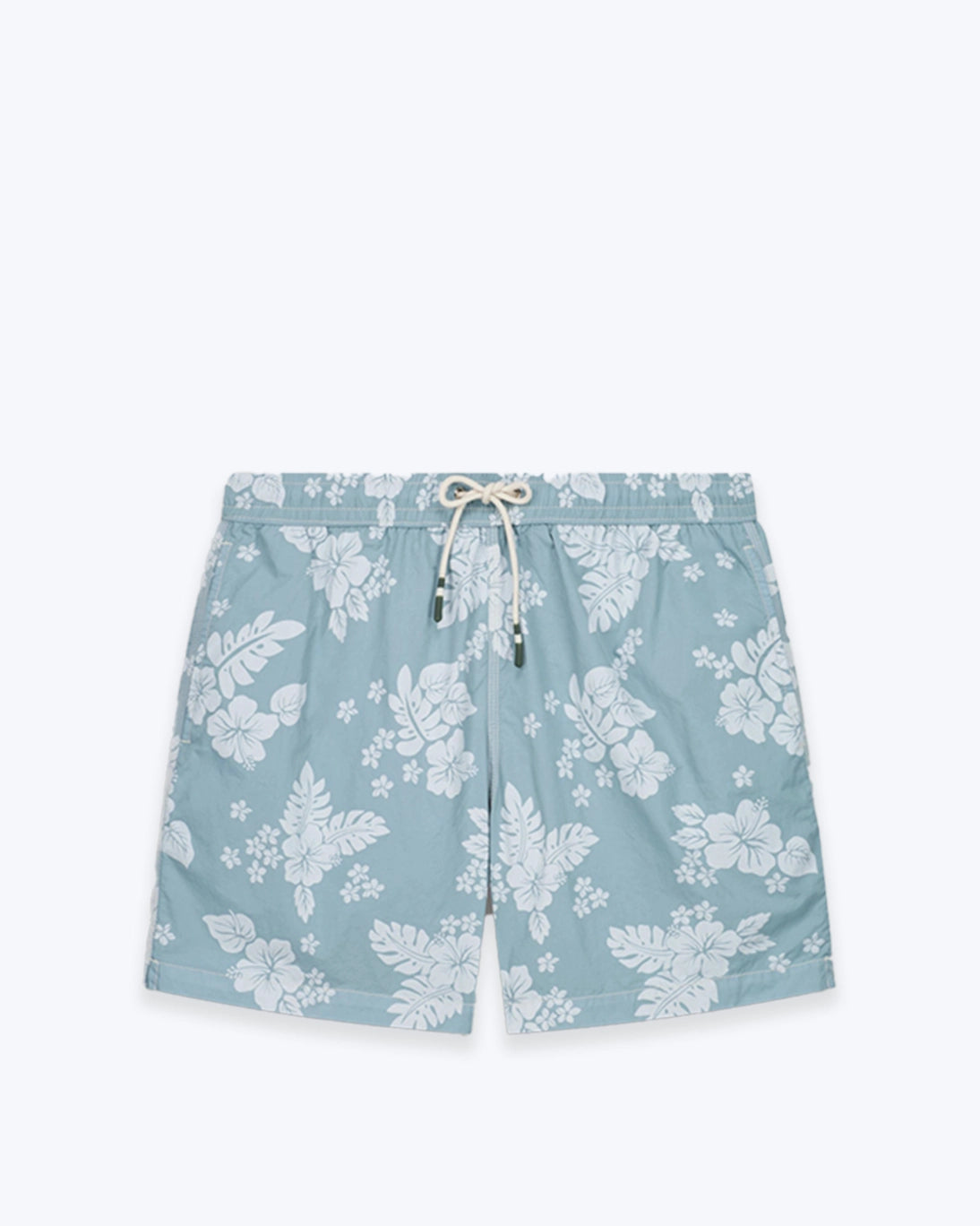 TRAJE DE BAÑO AZUL CLARO CON FLORES HARTFORD