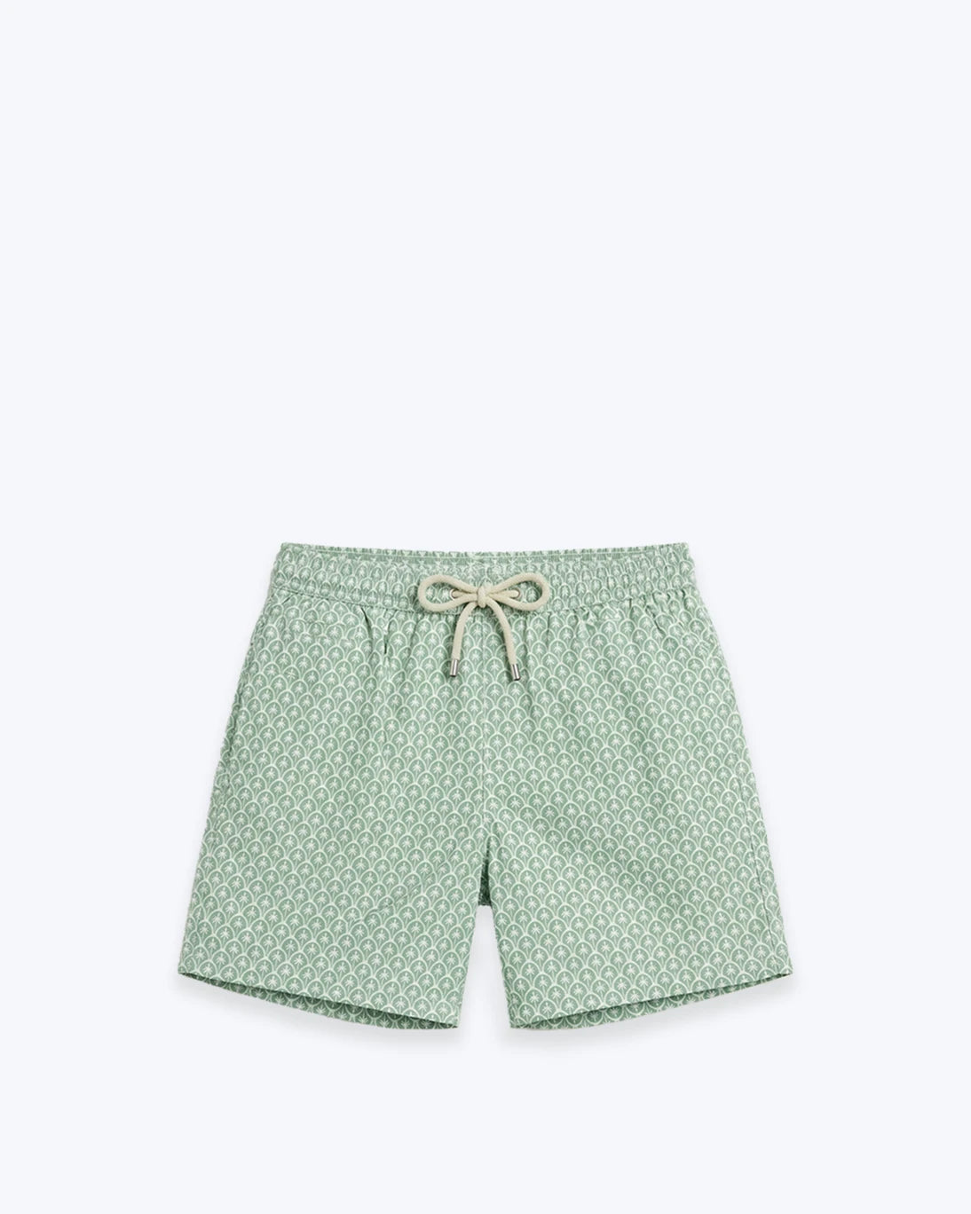 TRAJE DE BAÑO VERDE CLARO PALMERAS MC2