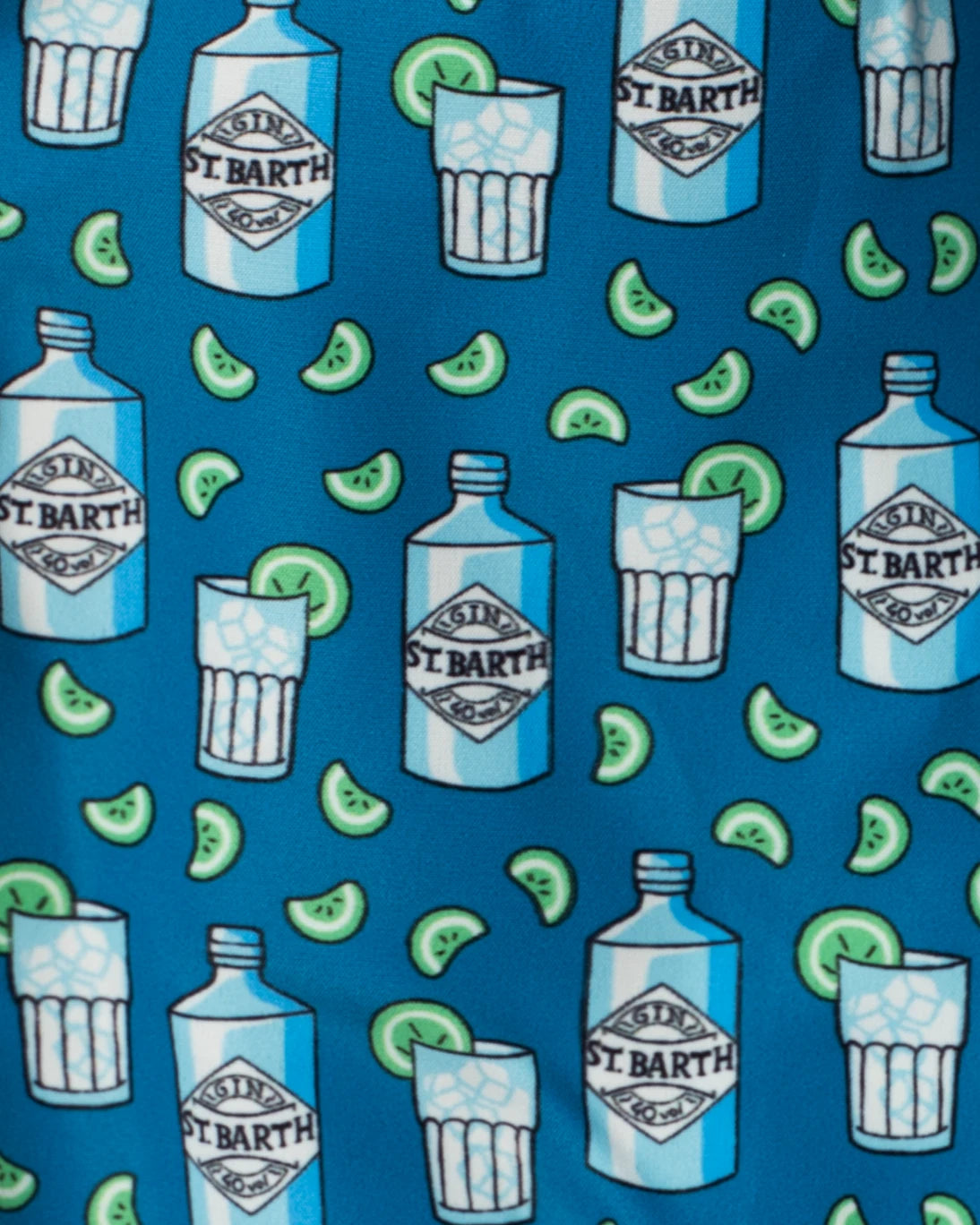 TRAJE DE BAÑO AZUL GINTONIC MC2