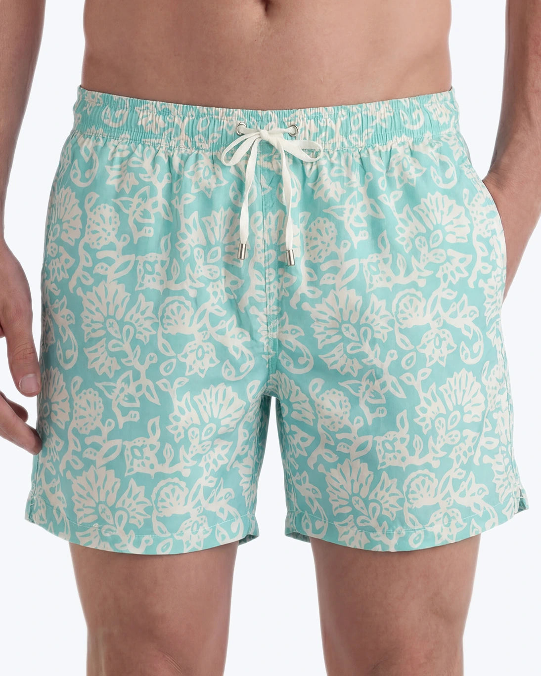 TRAJE DE BAÑO TURQUESA CON ESTAMPADO HOMEWARD