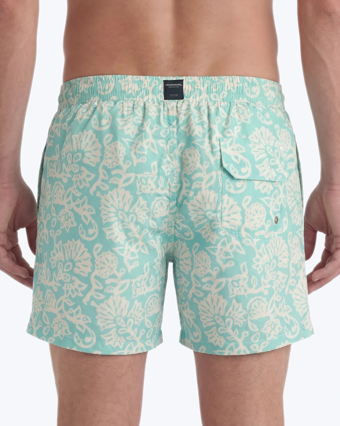 TRAJE DE BAÑO TURQUESA CON ESTAMPADO HOMEWARD
