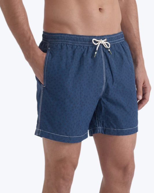 TRAJE DE BAÑO AZUL ESTAMPADO HARTFORD
