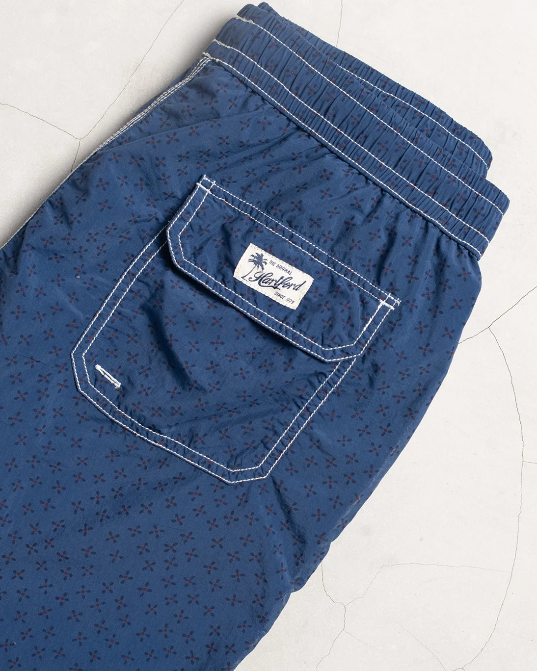 TRAJE DE BAÑO AZUL ESTAMPADO HARTFORD