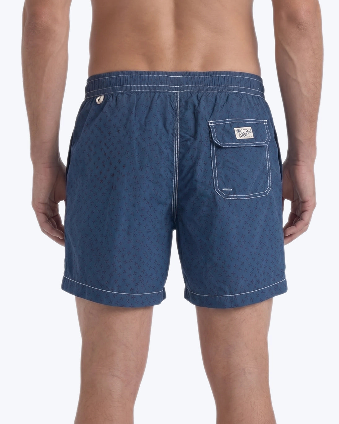 TRAJE DE BAÑO AZUL ESTAMPADO HARTFORD