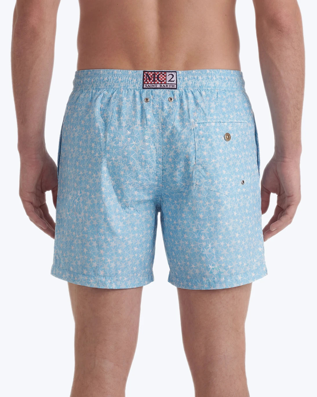 TRAJE DE BAÑO AZUL ESTRELLAS DE MAR MC2