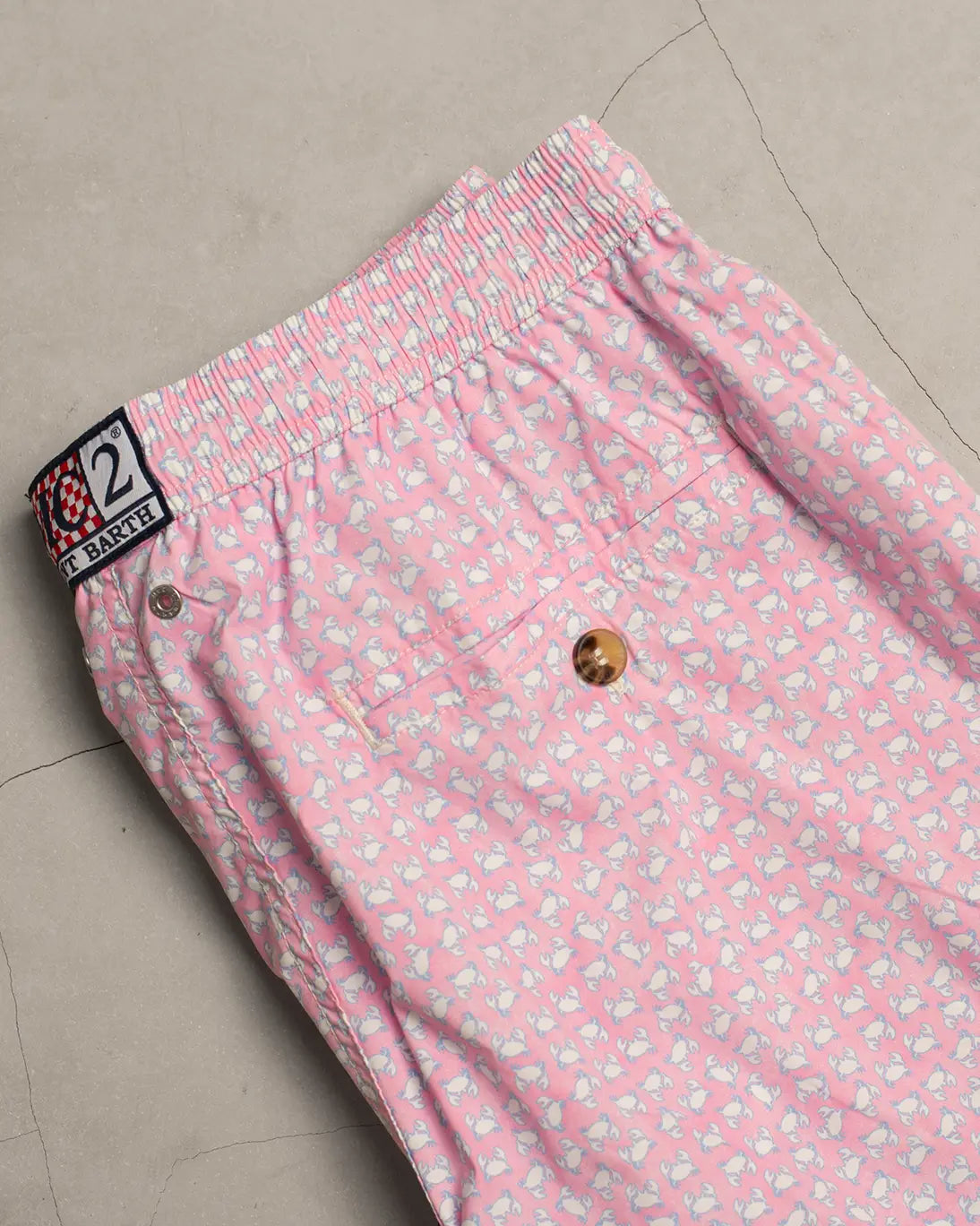 TRAJE DE BAÑO ROSA CANGREJOS MC2