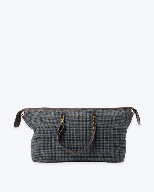 BOLSA DE VIAJE PRÍNCIPE DE GALES GRIS BONFANTI